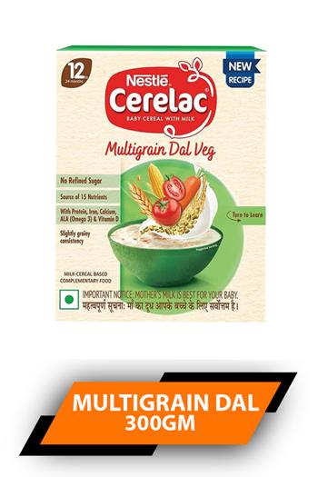 Cerelac 4 Multigrain Dal Veg 300gm